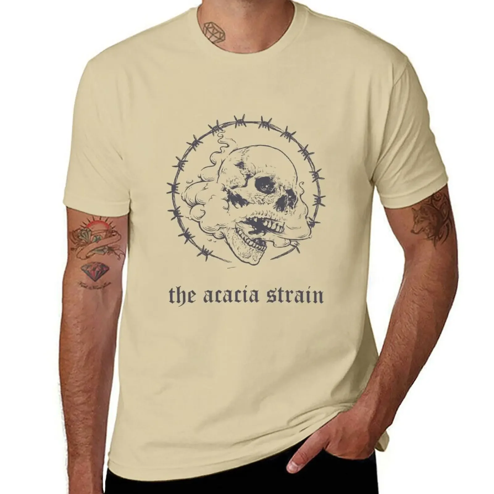 Plain New Edition Short Sleeve Tee Mens White T Shirts The Acacia Strain T-Shirt Oversized Graphic Clothing Summer Funny Style