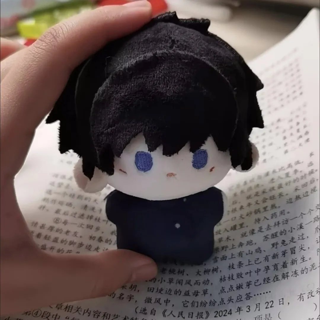

10cm JJK Fushiguro Megumi Plush Doll Pendant Birthday Gift Jujutsu Megumi Fushiguro Stuffed Backpack Toys Collect Party Gifts