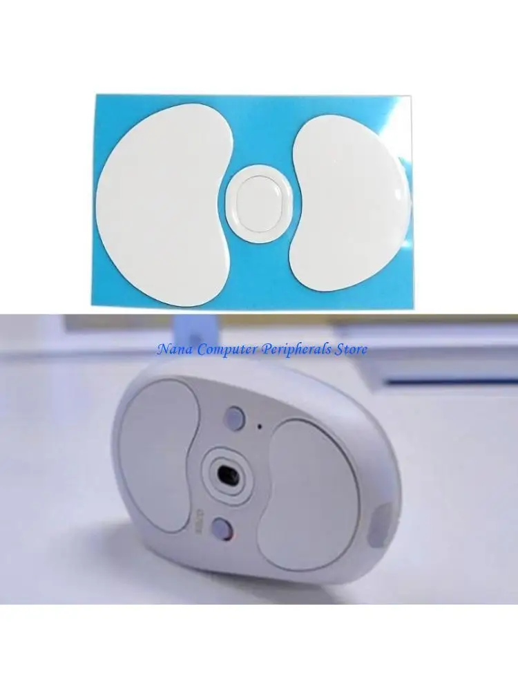 

F68C 1 компл., наклейки на коньки для мыши G705, скользят по изогнутому краю