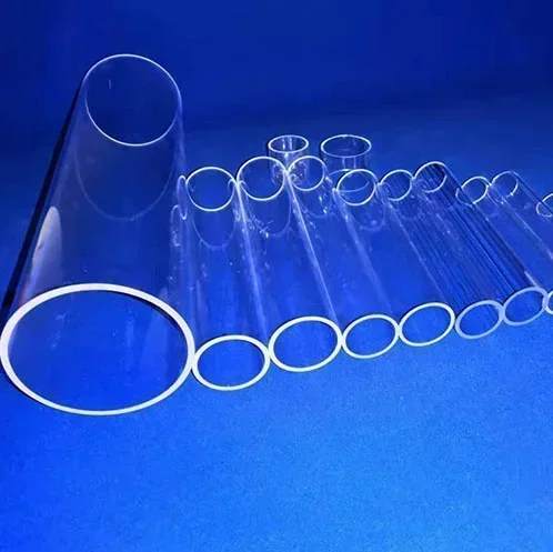 Quartz Capillary Tube  OD48*ID46*L227mm/Silica Single-Bore Glass Capillary Tube/High Temperature Glass Tubes