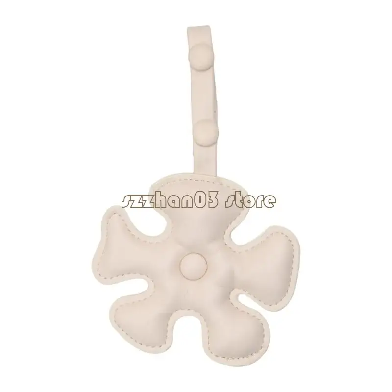 367C Artistic Blossoms Soft Leather Craftsmanship Adjustable Strap Fashion Accessory Gift Bag Hanging Ornament
