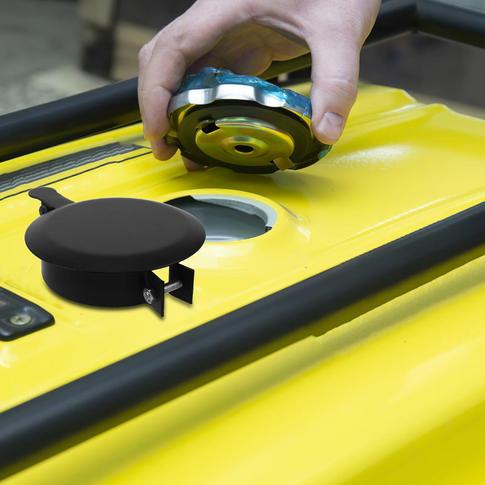 

Exhaust Pipe Cap Generator Rain Cap Metal Generator Rain Shield For Diesel Outdoor Use Universal Fit Waterproof Cover