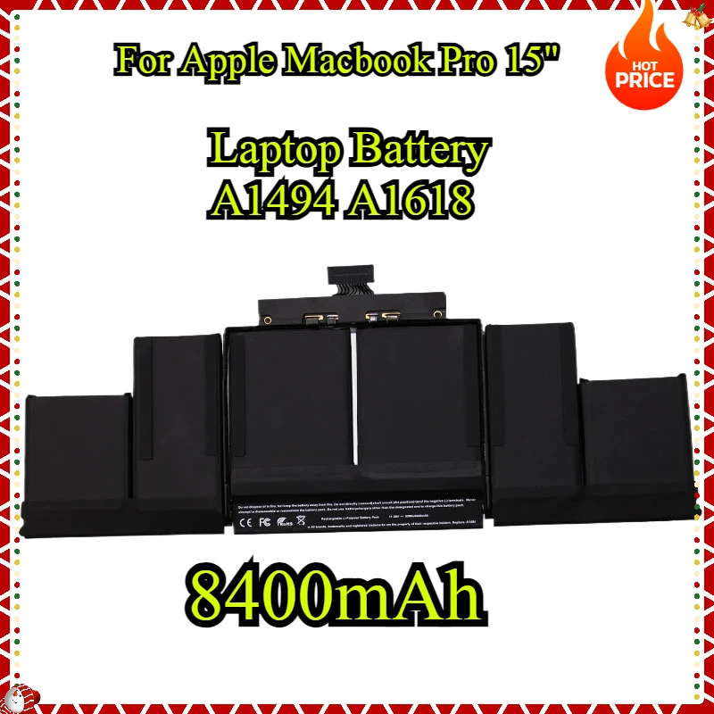 NEW Laptop Battery A1494 A1618 For Apple Macbook Pro 15