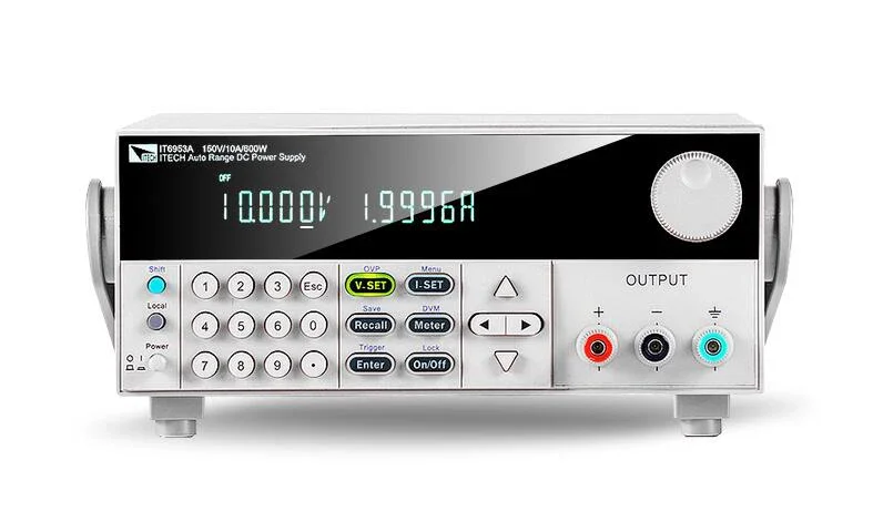 

ITECH IT6953A БЛОК ПИТАНИЯ постоянного тока, 600 Вт, 150 В/10 А