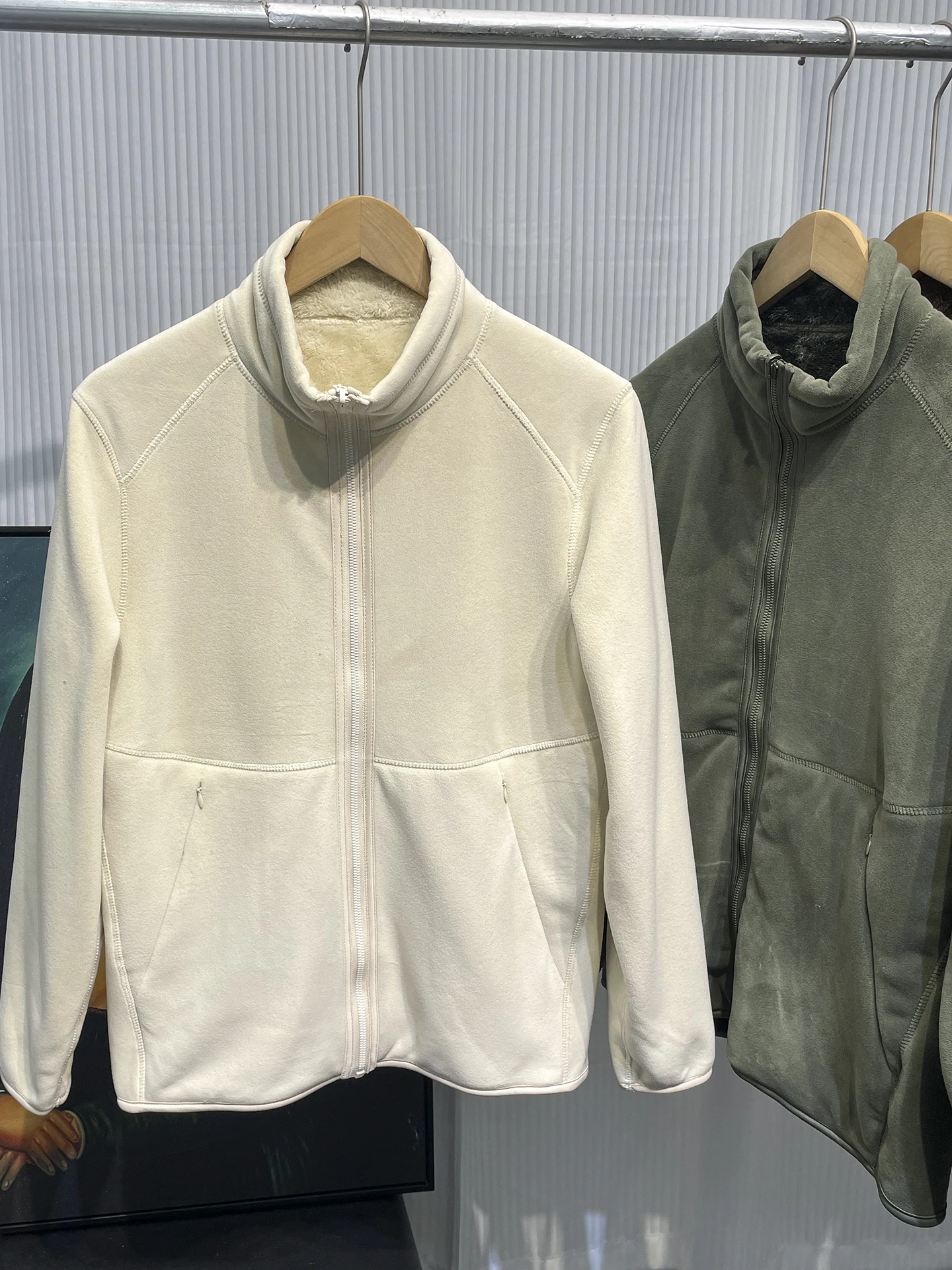 

Двусторонний Fce Winter Jaet ex, теплый воротник-стойка, всепогодный мужской и женский цветной пуловер с подогревом