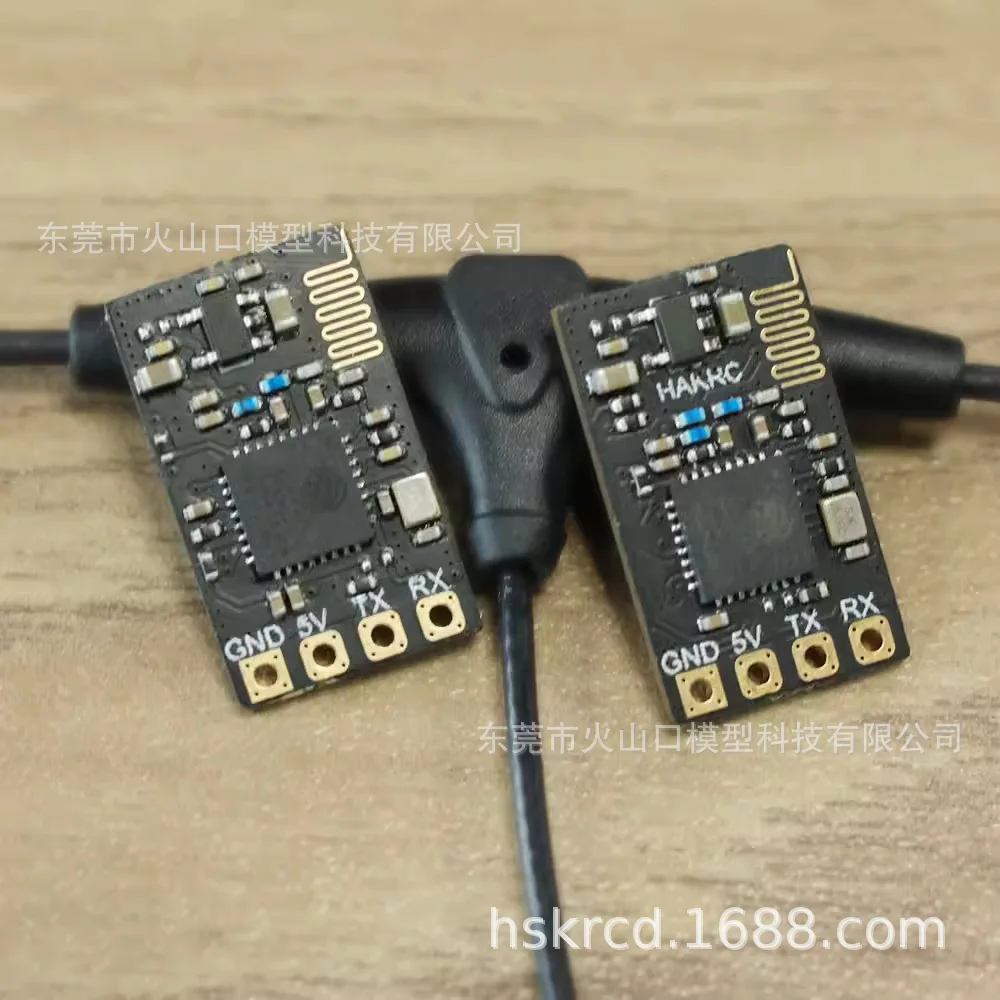 HAKRC ELRS2.4G/915M receiver traversing aircraft fixed wing long haul model FPV long-distance