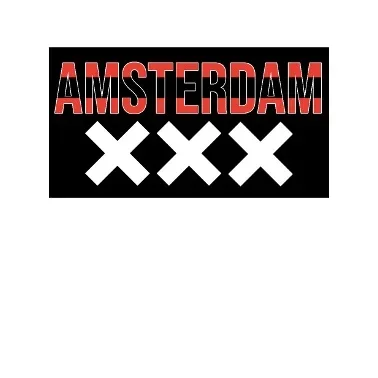 Amsterdam Flag  Emblem Creative Waterproof Car Stickers for Car Van Bicycle  Window Fridge Wall Table Decoration Accessories