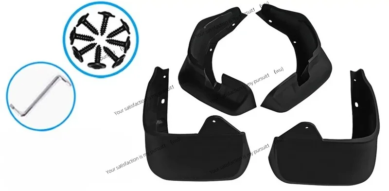 For Honda Fit Jazz Hatchback 2003 2004 2005 2006 2007 Mudflaps Front Rear Fender Guard Mudguards Car Accessories 4pcs Mud Flaps