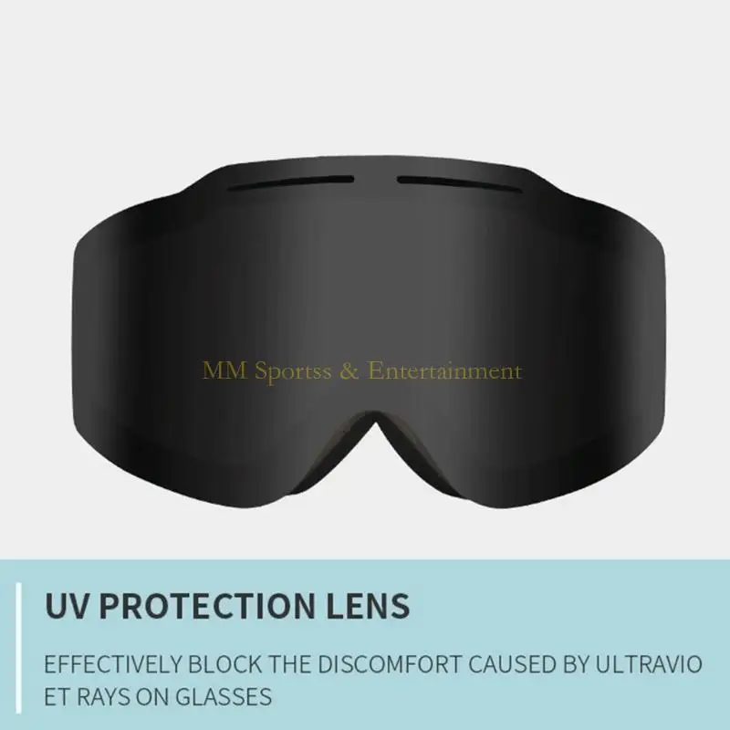 31BE แว่นตาสกีแว่นตาสโนว์บอร์ดแว่นตาสโนว์บอร์ดสองชั้นแว่นตาหิมะแว่นตาสกีป้องกันหมอกสำหรับกีฬากลางแจ้ง