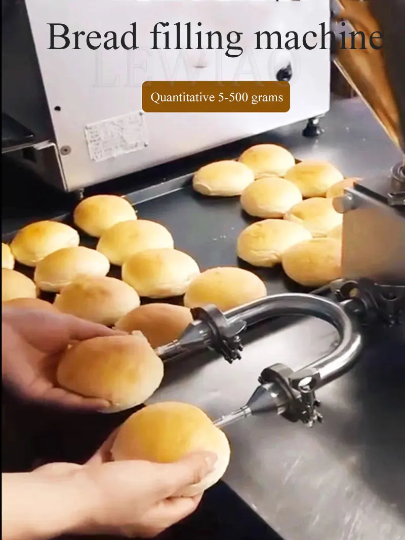 

Multifunctional Chocolate Injector Filler Cream Puff Filling Donut Cup Cakes Stuffer Machine LIJAYO