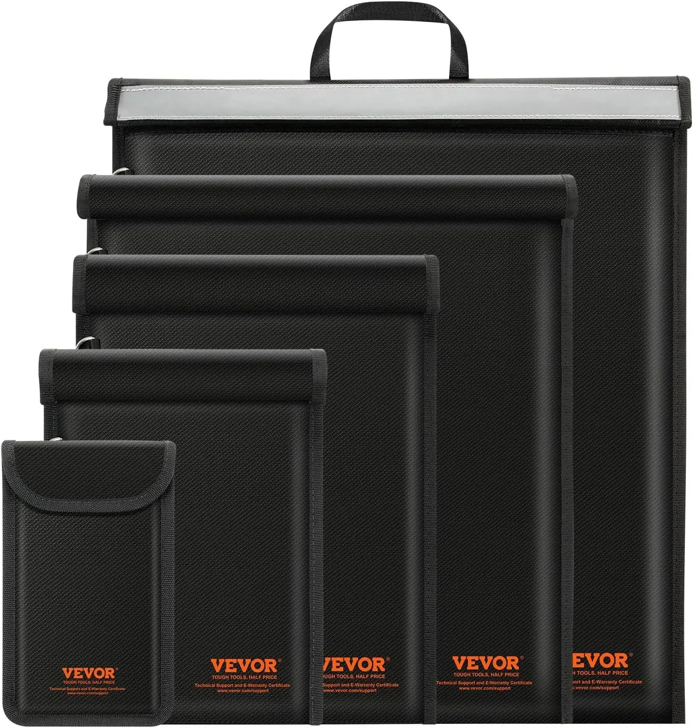 

Faraday Bag, 4 Pack Faraday Pouch Set for Laptop(16.9x15"), Tablet(13x10.2"), Phone(7.87x4.7") & Radio(10.6x7.8")