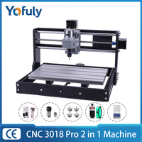 CNC 3018 PRO Engraving Machine GRBL Mini Laser Engraver CNC Wood Router ER11 3 Axis DIY Milling Cutting Tools For Wood Metal