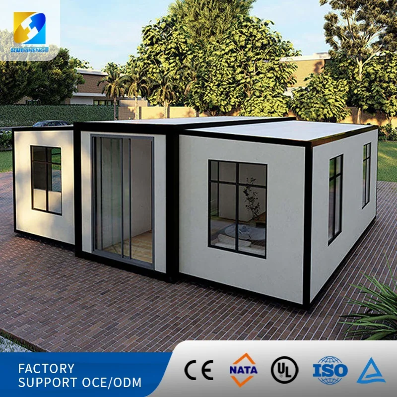 Customized Spacious 20ft Expandable Shipping Container Homes Easy Installation Modular House Prefab Modular Prefab Tiny House