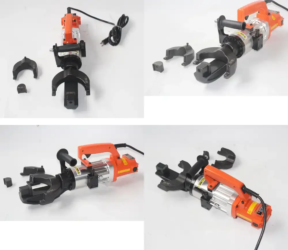 

1500W Portable Electric Rebar Bender Bending up to 1 Inch #8 6-25mm Rebar Bending Angle 0-90 Degrees Hand Held Rebar Bender