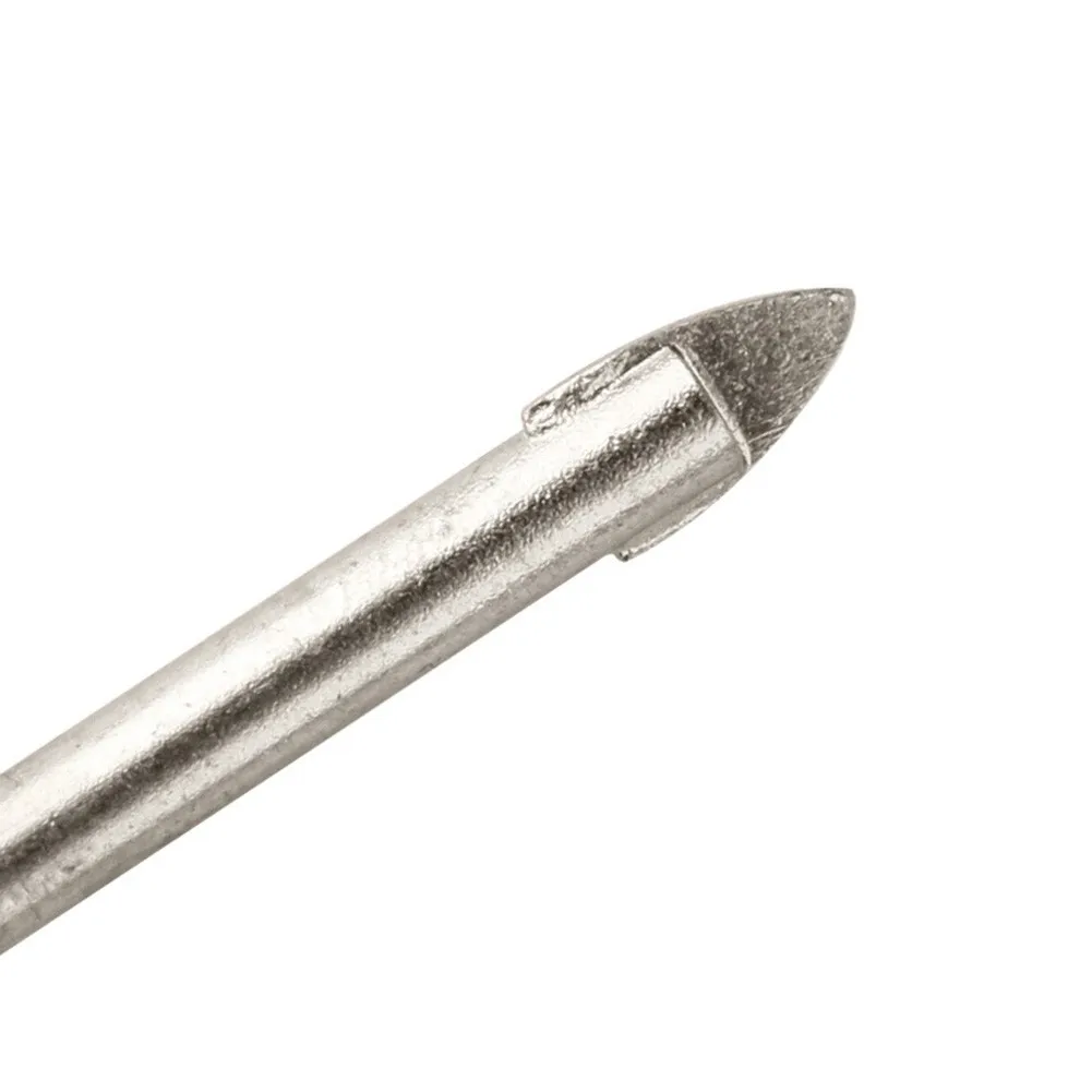 Foret en Carbure de Tungstène pour Carreaux de Céramique et Verre, Pointe de 6mm, Pièces d'Outils Électriques, Tige de 4.5mm, 10 Pièces