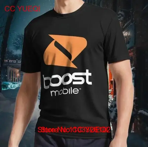 Koszulka unisex z logo Boost Mobile Zabawny rozmiar od S do 5XL