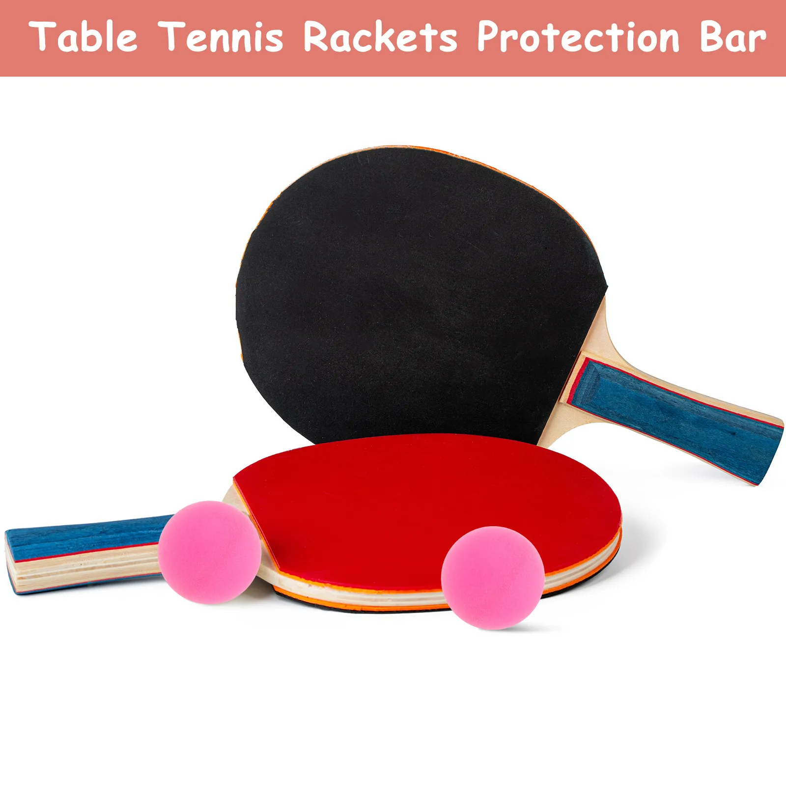 

50pcs Frosted Table Tennis 40Mm Colored Plastic Pingpong Balls For Carnival Party Diy Arts Sports Lottery Decorations Balls