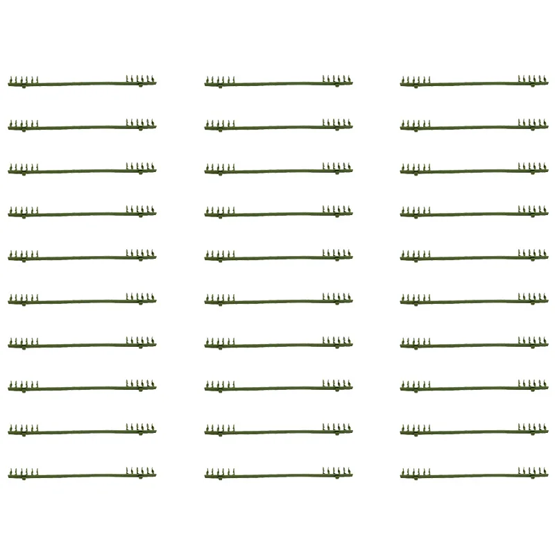 

30 шт., кронштейн для шатуна для растений, садовая сумка, пластиковая трубка, томатная лоза, опорный стержень для восхождения, набор садовых инструментов, аксессуары
