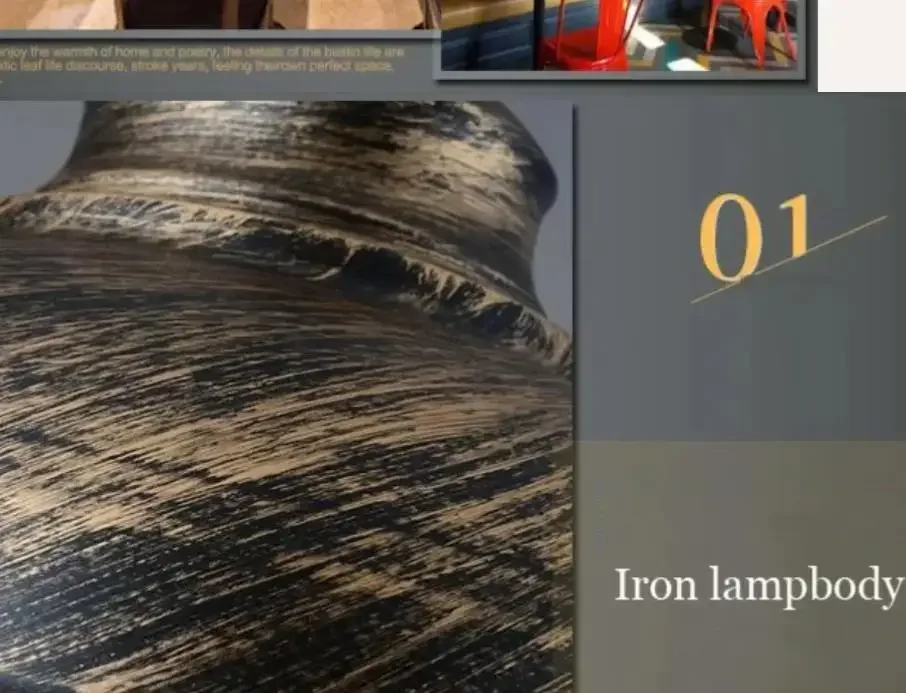 American Vintage Chandelier Country Industrial Loft Highquality Pendant Lamp Retro Creative for/Indoor Restaurant Decor Lighting