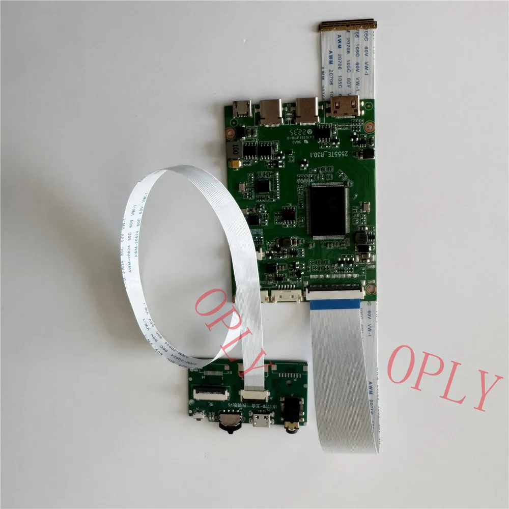 

Controllor board 2 TYPE C Mini HDMI-compatible for NE160WUM NE160WUM-N61 16" 1920x1200 EDP LED panel screen kit DIY