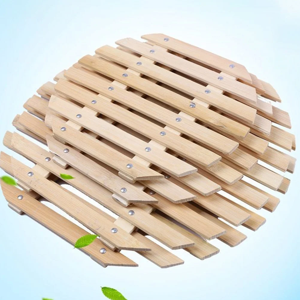 

Bamboo Steamer Multi-Functional Cooking Steamer for Dumplings Steamed Buns Pastry Round Bamboo Mesh Mats Kitchen