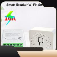 16A Wifi Bluetooth Dual Mode Switch Smart Home Tuya App Remote Voice Control Mini DIY Switch Part