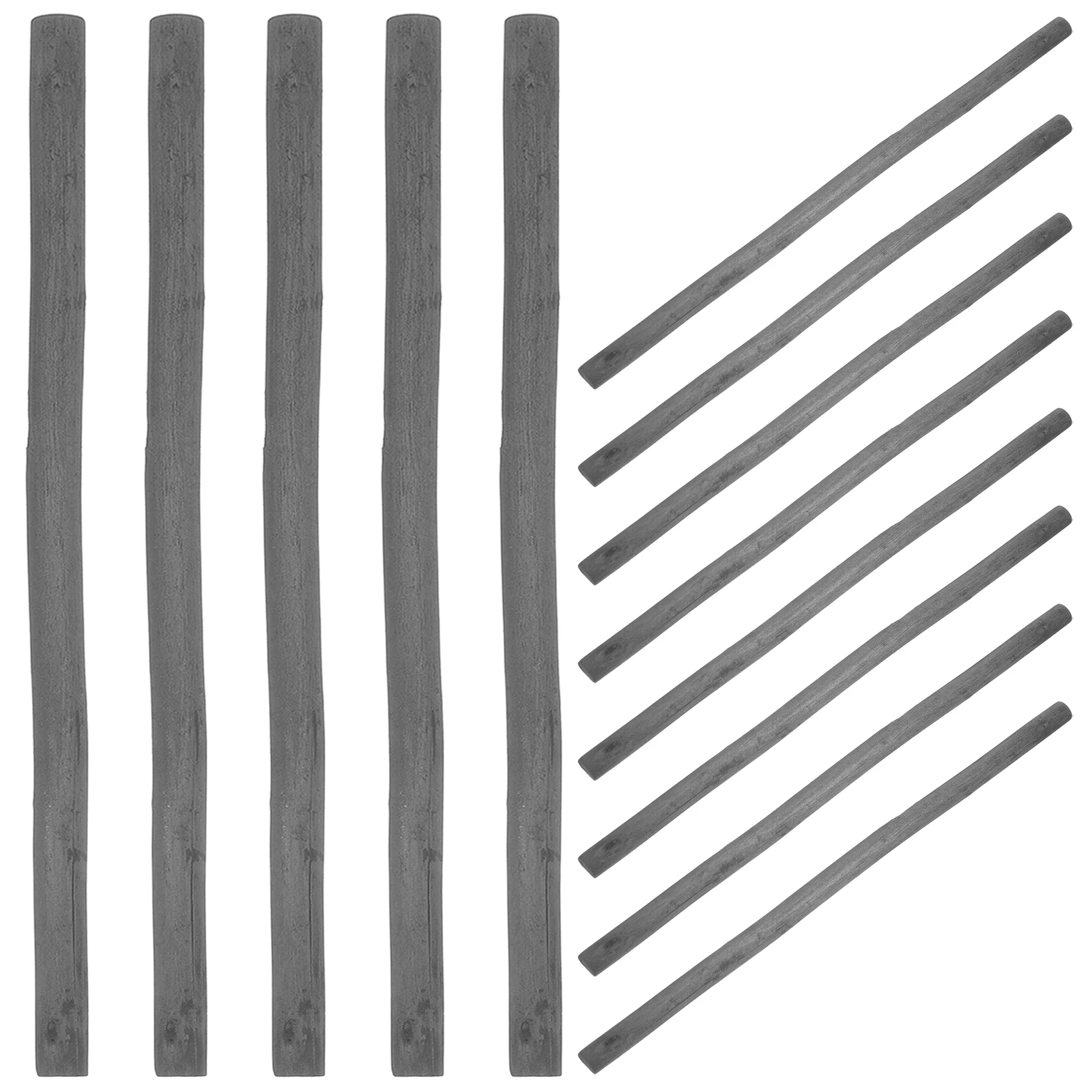 

25 Pcs Charcoal Rod Block Art Supplies Craft Sticks for Woodcraft Drawing Compressed