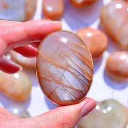 Natural Peach Moonstone, Pink Crystal, Rare Healing Gemstone, Home Decoration Gifts
