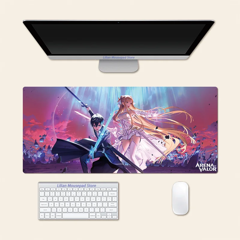 

Yuuki Asuna Anime Large Mouse Pad PlayMat Office Mousepad Game Creative Desk Gaming Mat