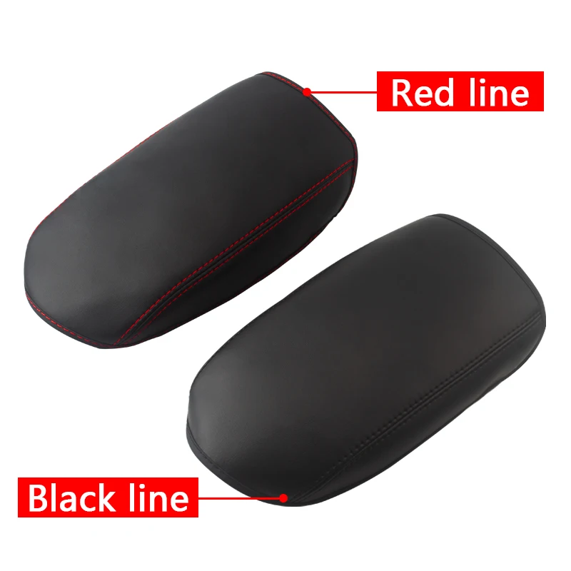 Car Armrest Box Cover Leather Case For Volkswagen VW Tiguan MK2 2016 2017 2018 2019 2020 2021 2022 2023 Allspace Accessories view 3