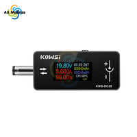 KWS-DC28 DC 5.5*2.5 Interface Current and Voltage Monitor DC 4~30V 0~12A Power Meter Tester Digital LCD Display Meter