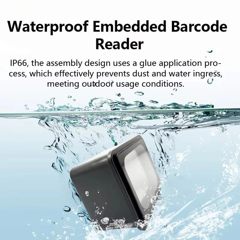Outdoor waterproof beverage vending machine multi-interface embedded barcode scanner