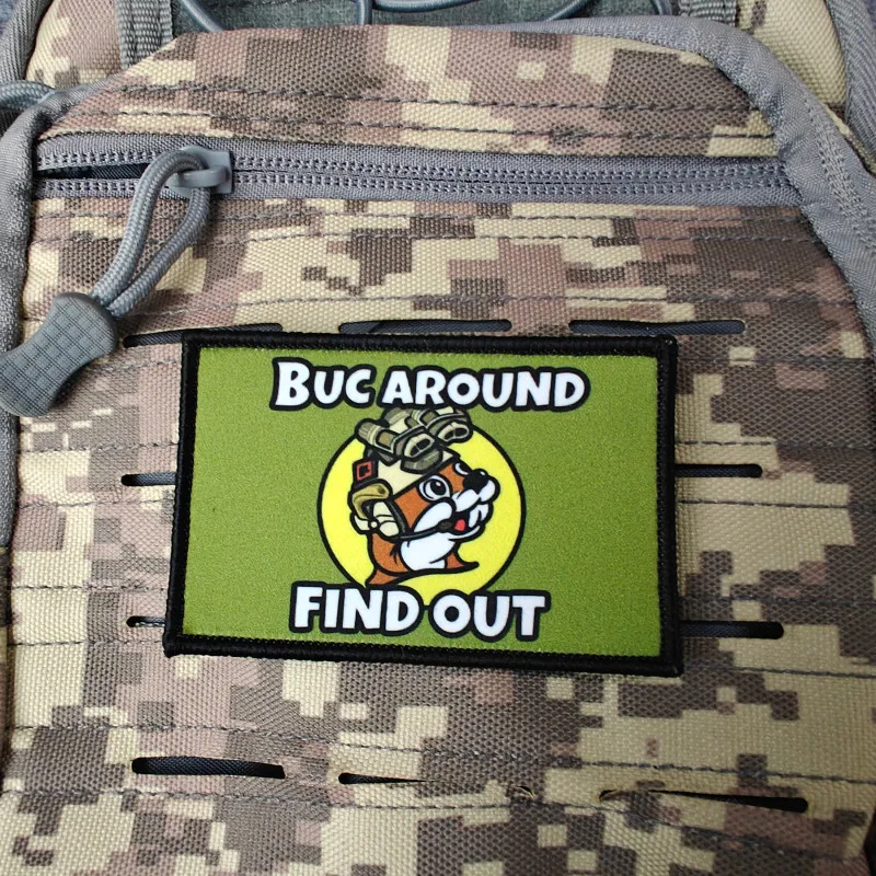 2026 Neue Patches, interessante Moralabzeichen, für Kleidung, Hüte, Rucksäcke usw., mit Klettverschluss – Detail 2