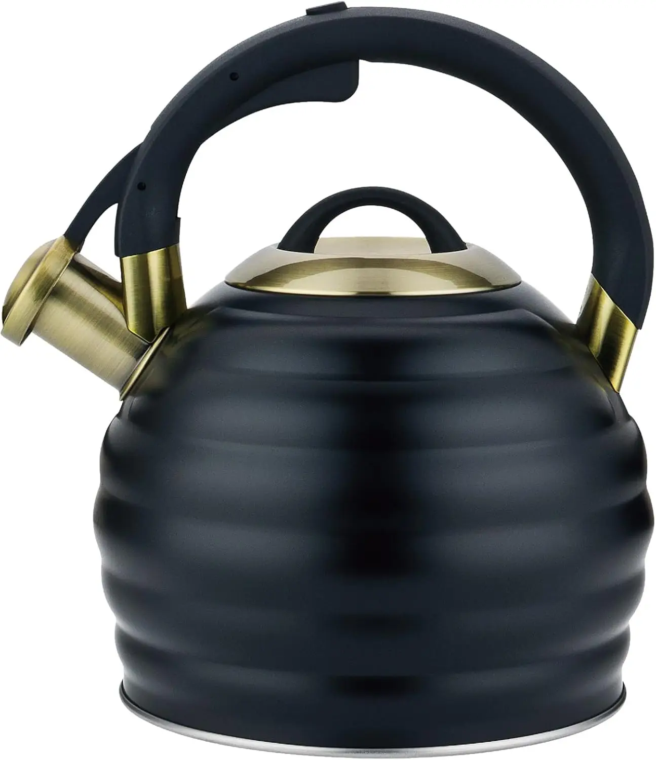 

Чайник-свисток из нержавеющей стали, 3,2 литра, для плиты, с термостойкой ручкой