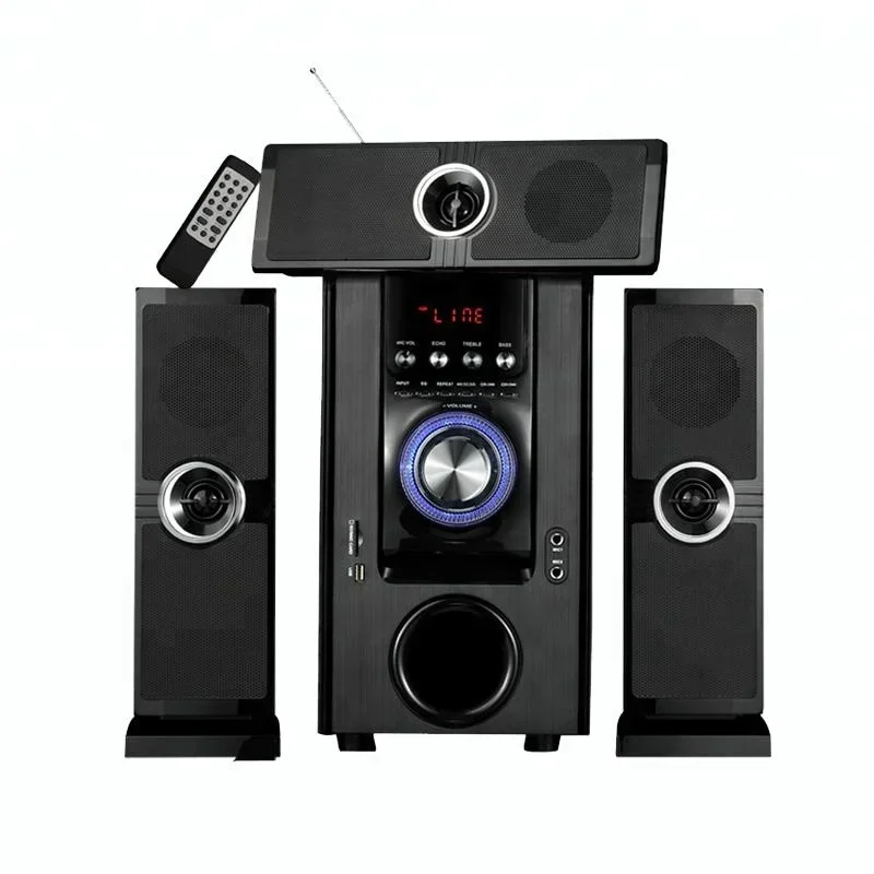 Museeq 3.1 Party Speakers Audio Multimedia Speakers Bluetooth Subwoofer Entertainment Super Bass Stereo for TV Party Home Cinema