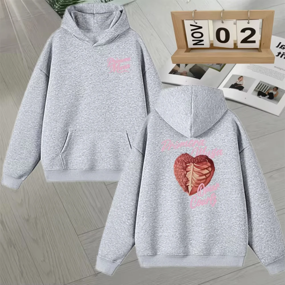 مغني الراب عمر كورتز بريميرا موسى 2025 الجرافيك هوديي الرجال النساء فضفاضة الخريف الشتاء الصوف بلوزات طويلة الأكمام الذكور البلوز #4