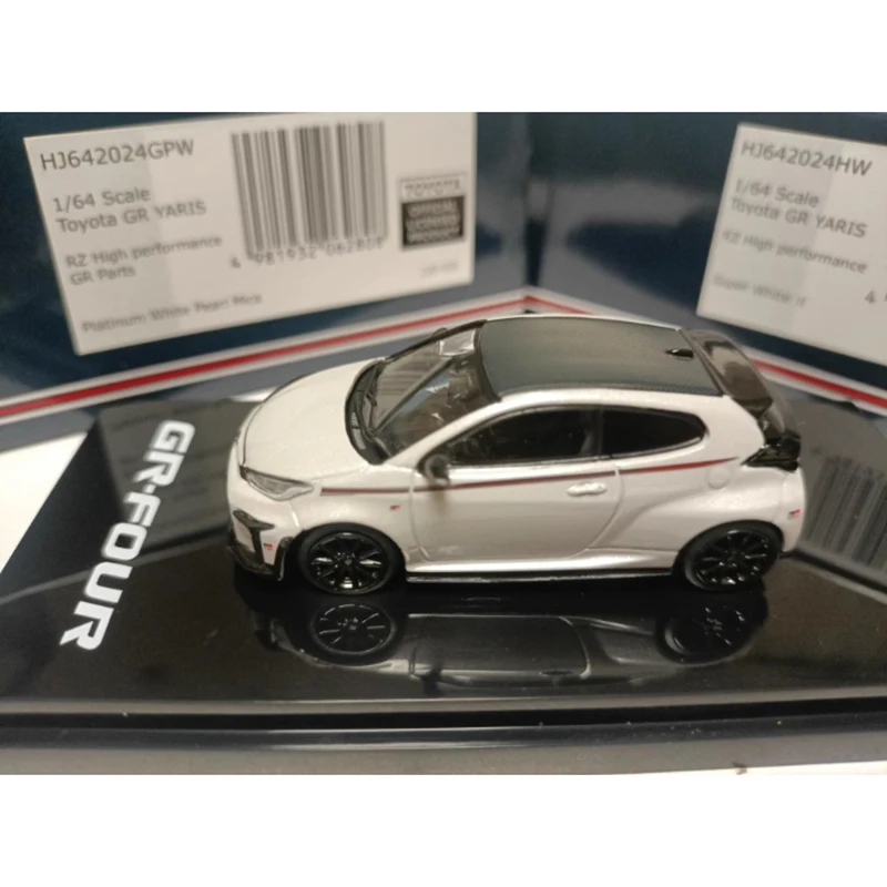

Hobby Japan Diecast Alloy 1:64 Scale GR Four Rally Sports Car Model Adult Toys Classics Souvenir Collection Gifts Static Display