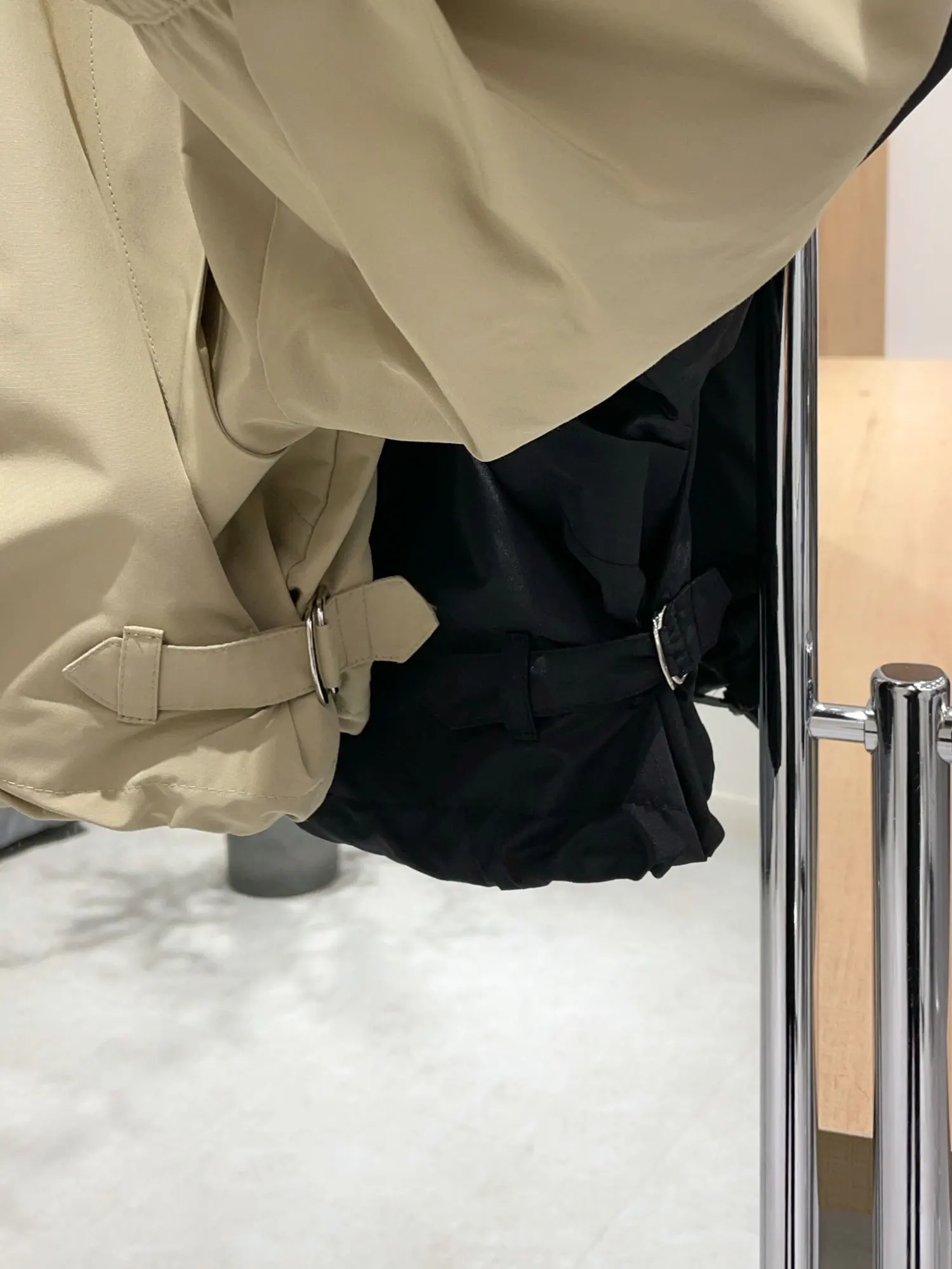 Nok Xiaola Authentieke Lente 2025, Nieuwe Collectie High-End Merk V-Home Poster Sle Dstring Jaet Bovenkleding Dames Faion