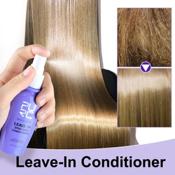 PURC Leave-In Conditioner Spray Hair Mask for Damaged Hair Coconut Oil Smoothing Soft Keratin Hair Treatment Hair Care Products