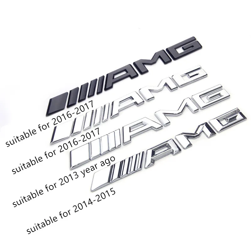 3D Plastic Car Emblem Sticker for  Mercedes benz A B C E G CLA GLK CLASS W221 W212 W213 W176 W205 W177 X253 Decoration