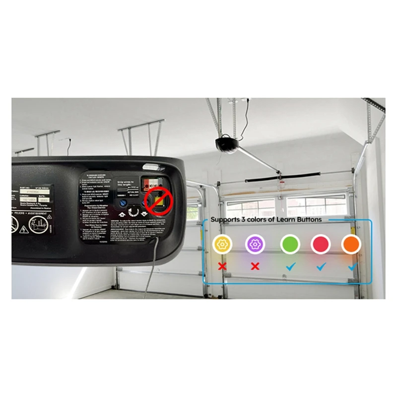 1 قطعة ل Homekit واي فاي باب المرآب التبديل البلاستيك الأبيض الحياة الذكية عن بعد عبر سيري Carplay الاتحاد الأوروبي التوصيل #4