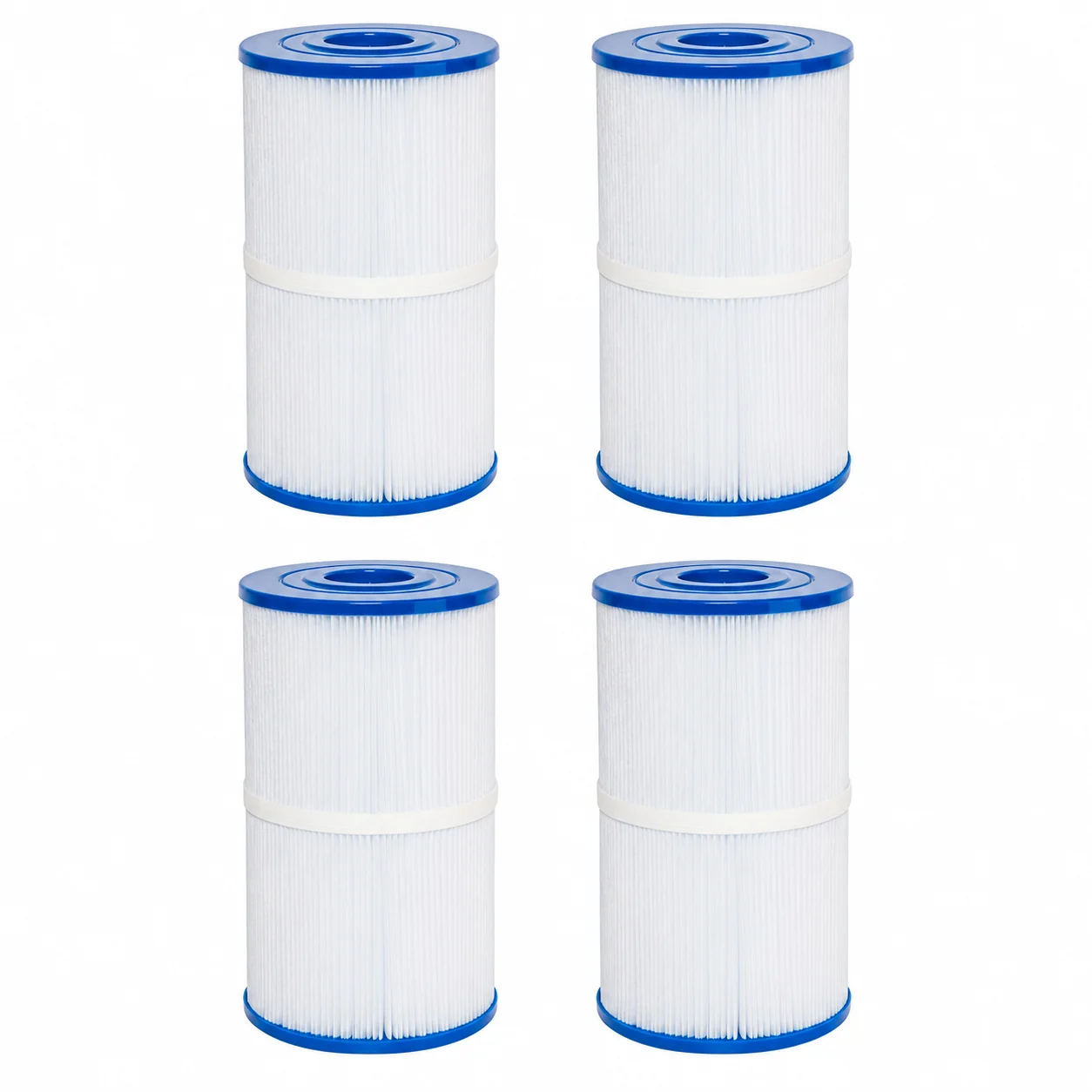 4pcs C-6430 Spa Filter Replaces 31489, PWK30, Filbur FC-3915, P/N0969601, 71825, 73178, 73250, 30 Sq. Ft. Hot Spring Spa Filter