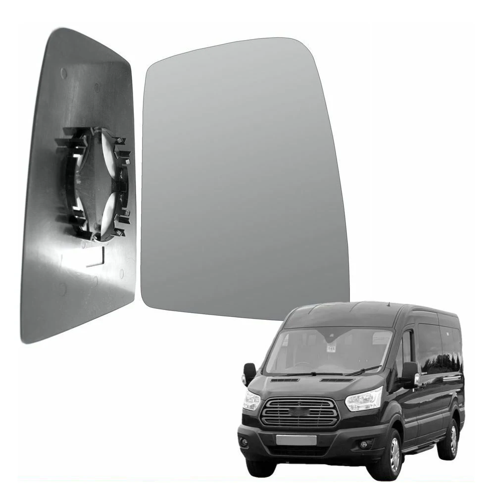 1Pcs For Ford Transit Left/Right  Passenger Wing Mirror Glass 2014-2023 Door Side Exterior Parts