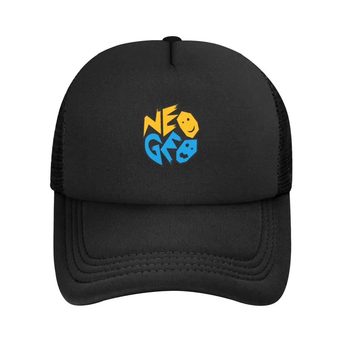 Neo Geo Pro Gear Spec Logo Baseball Caps Mesh Retro Snapback Hip Hop Hat Sun Visor Caps