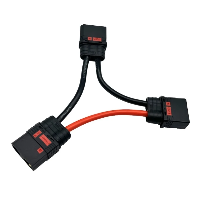 Y5LF QS8 Series Adapter Cable with One-to-Two Branching Layout for Remote Models
