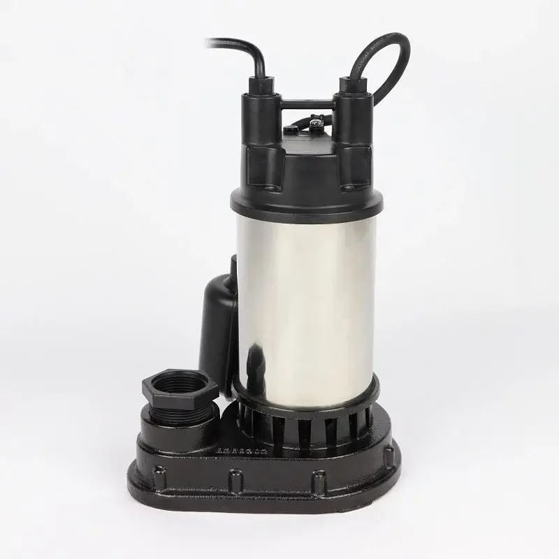 Waste water solution with float switch, electric stainless steel submersible drain pump for flood control