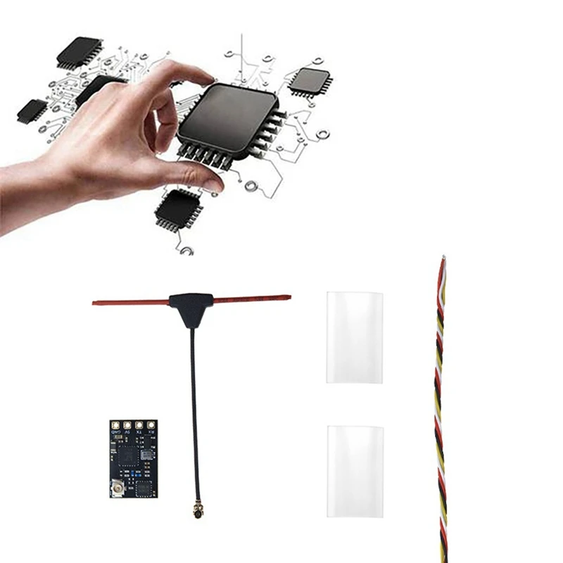 جهاز استقبال ELRS NANO 2.4Ghz RX EXPRESSLRS 2400 RX لطائرات بدون طيار طويلة المدى FPV كوادكوبتر