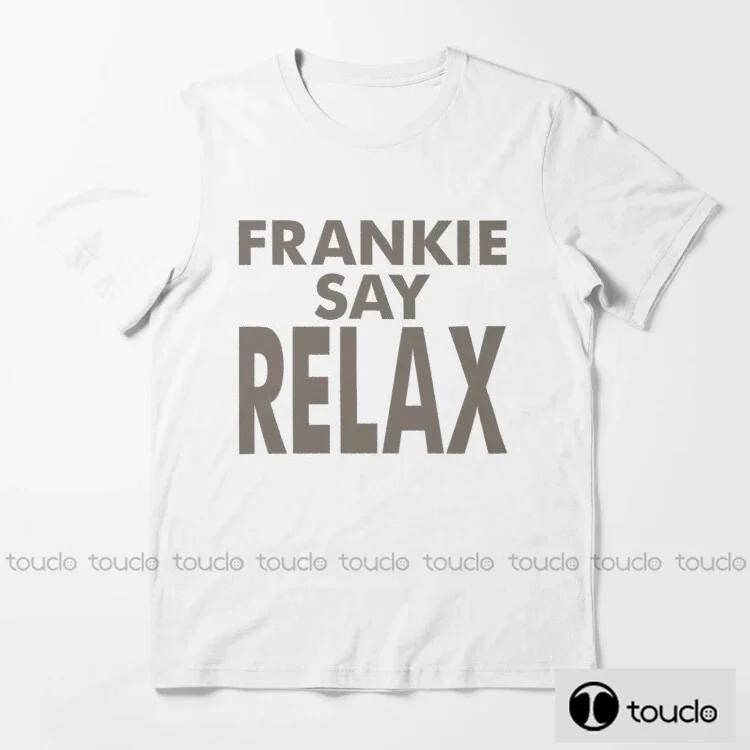 

New Frankie Say Relax Новое поступление, летняя рок-музыкальная группа, футболки из 100% хлопка, мужская футболка с узором, унисекс, черная мужская рубашка