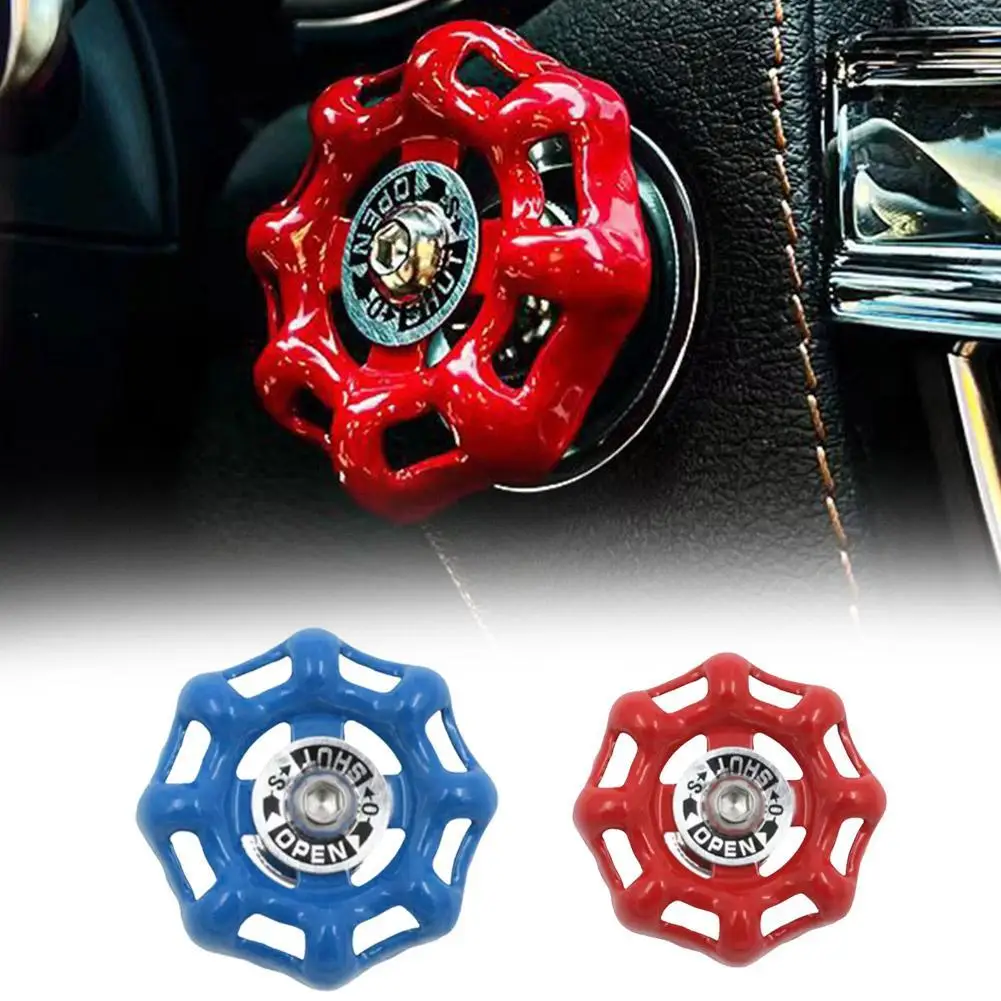 

Car Center Valve Decoration Car Interior Shift Knob Cover Gear Industrial Valve Switch Sticker