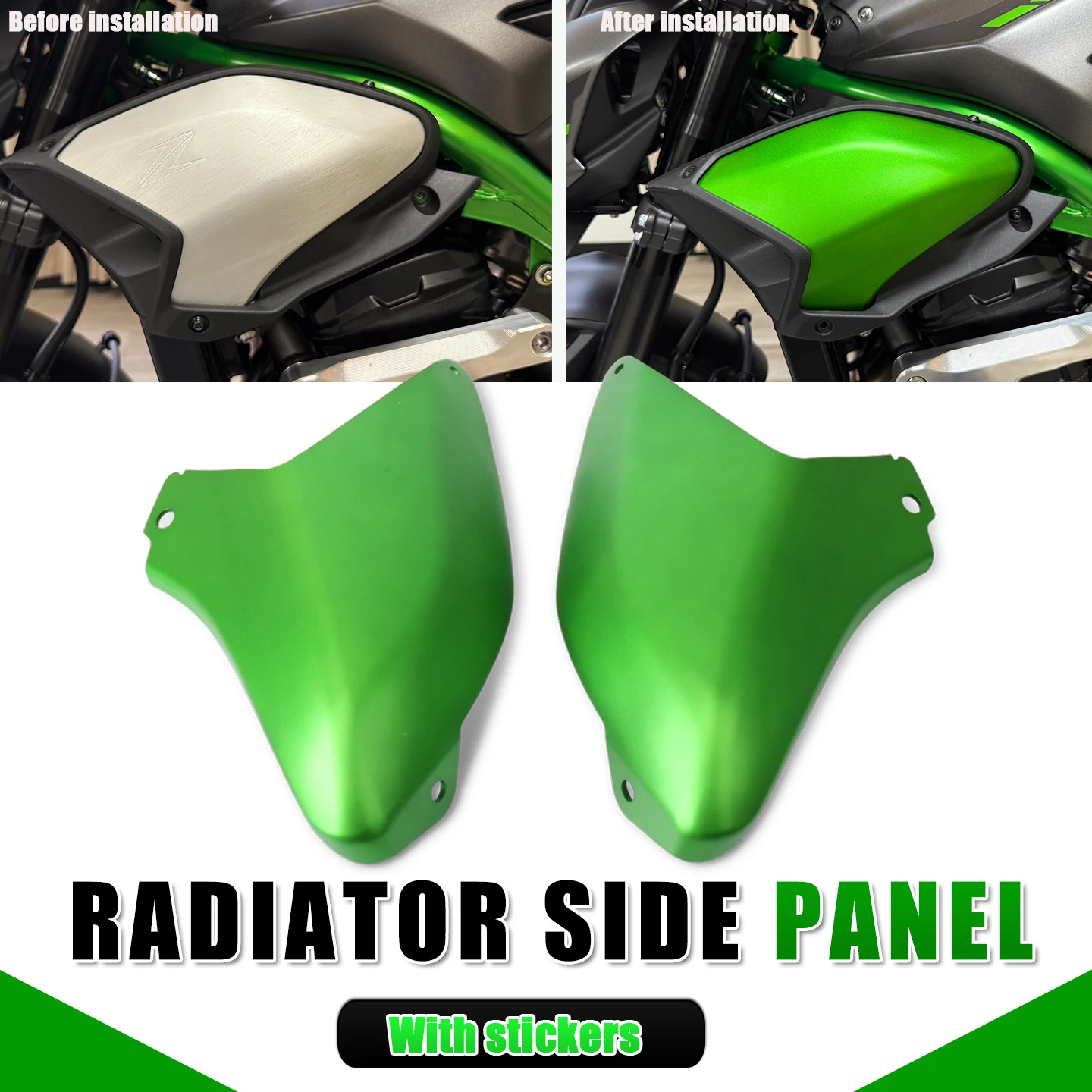 

Для Z900 Z900SE 2025 2026 новый мотоцикл радиатор боковая крышка панель рамка защита обтекатель